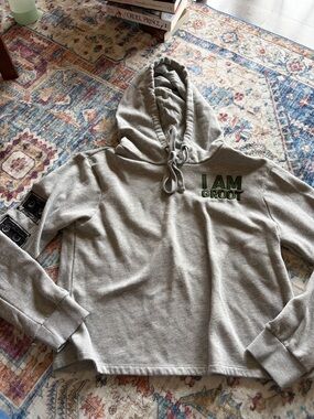 Marvel "I Am Groot" Gray Hoodie Sweatshirt